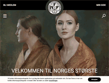 Tablet Screenshot of fotografforbundet.no